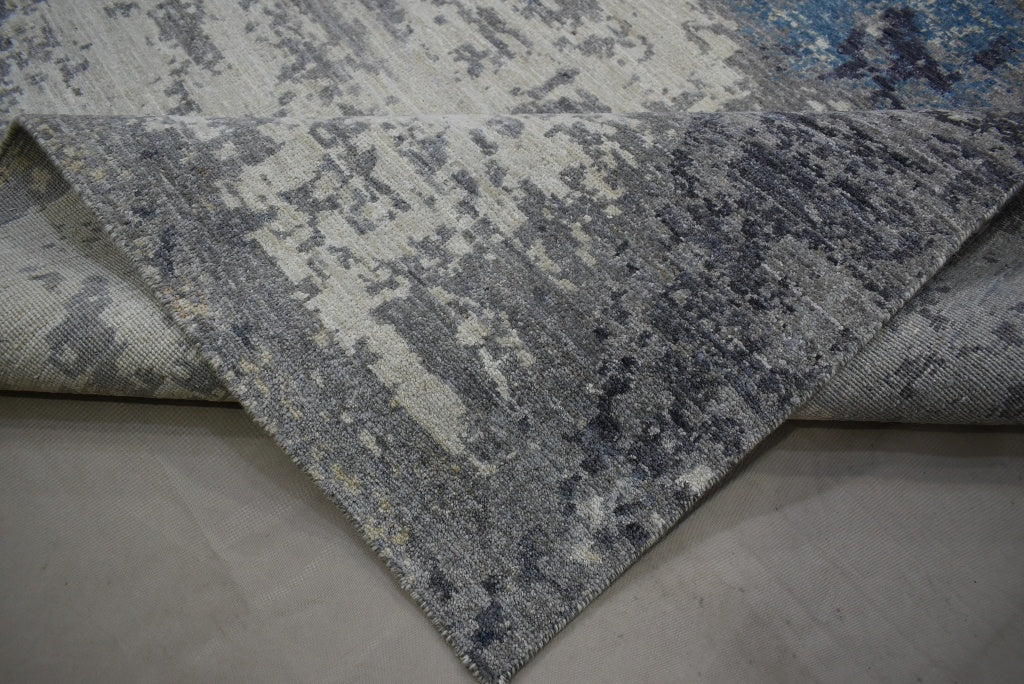 Contemporary Rug, Multi Colored Wool Rug, Rugs To Go