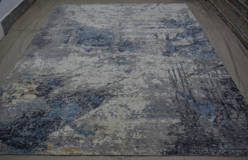 Contemporary Rug, Multi Colored Wool Rug, Rugs To Go