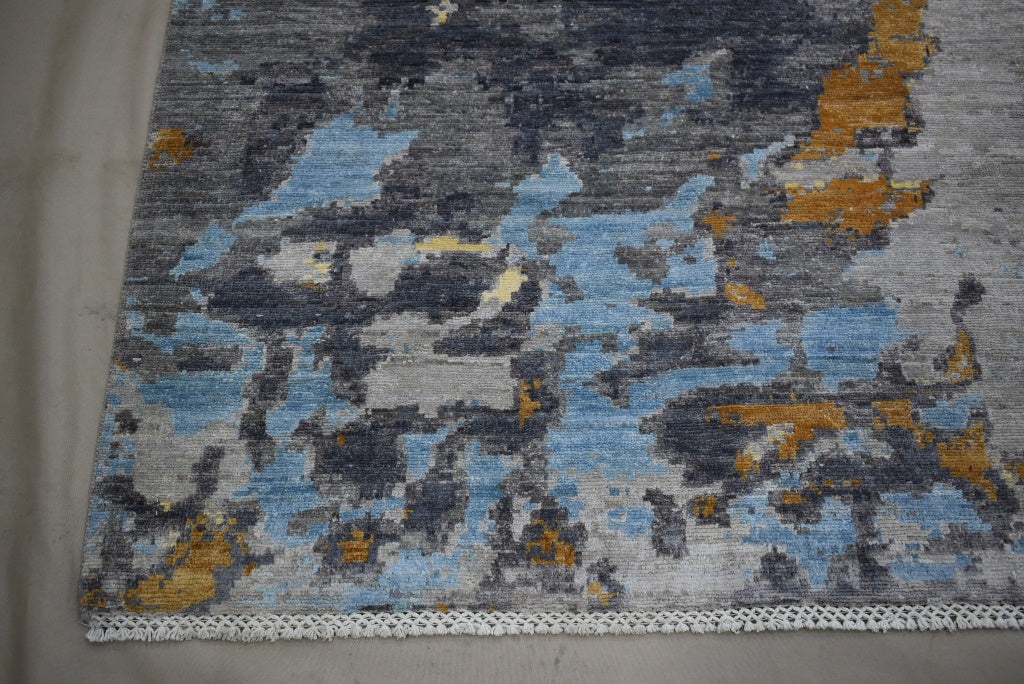 Contemporary Rug, Hand Knotted Rug, Natural Multi, Rugs To Go