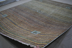 Contemporary Rug, Hand Knotted Wool Rug, Rugs For Dining Room