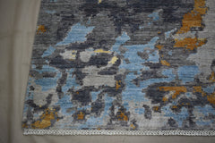 Contemporary Rug, Hand Knotted Rug, Natural Multi, Rugs To Go
