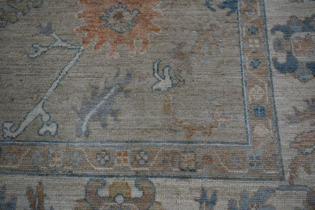 Oushak Rug, Hand Knotted Rug, Afghan Oriental Rug, 8x10 Rug