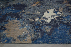 Contemporary Rug, Wool Rug, Natural Multi, Area Rug On Carpet