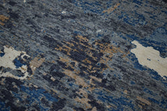 Contemporary Rug, Wool Rug, Natural Multi, Area Rug On Carpet