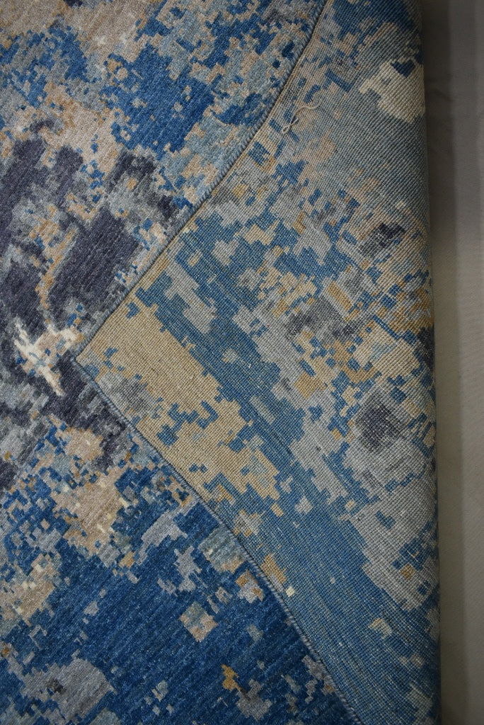 Contemporary Rug, Wool Rug, Natural Multi, Area Rug On Carpet