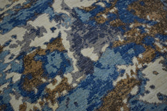 Multicolored Rug, Contemporary Rug, Hand Knotted Rug