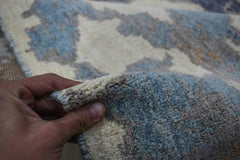 Multicolored Rug, Contemporary Rug, Hand Knotted Rug