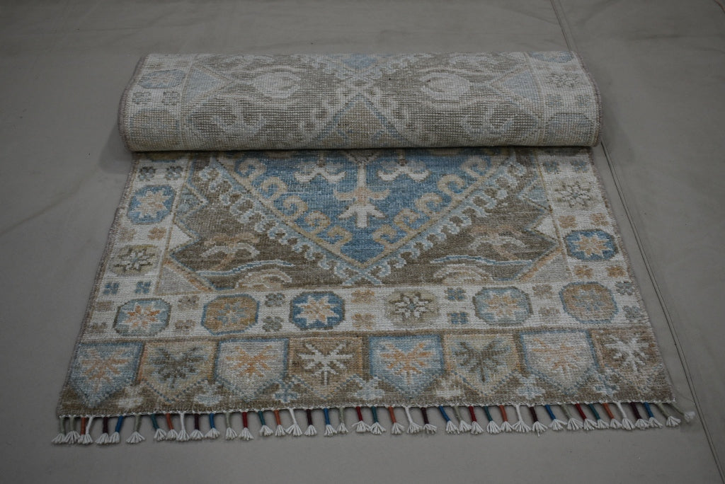 Authentic Runner, Oushak Runner Rug, Afghan Runner