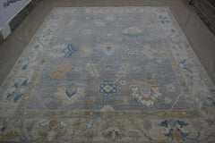 Oushak Rug, Hand Knotted Rug, 8x10 Oriental Rug, Wool Rug