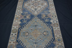 Oushak Runner Rug, Hand Knotted Wool Runner, 3x10 Runner