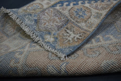 Oushak Runner Rug, Hand Knotted Wool Runner, 3x10 Runner