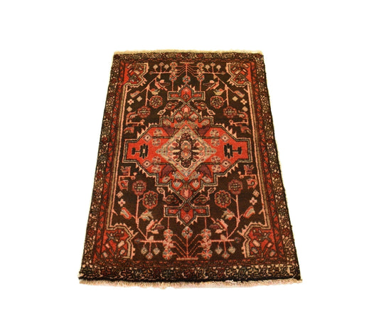 Hamedan Rug, Antique Rugs, Handmade Persian Rugs, Vintage Rugs, Geometric Rug