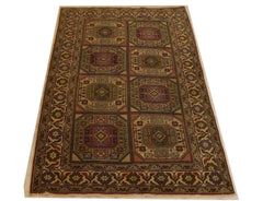 Kayseri Rug, Turkish Vintage, Colorful Area Rugs, Hand Knotted Rugs, Rug 5x7