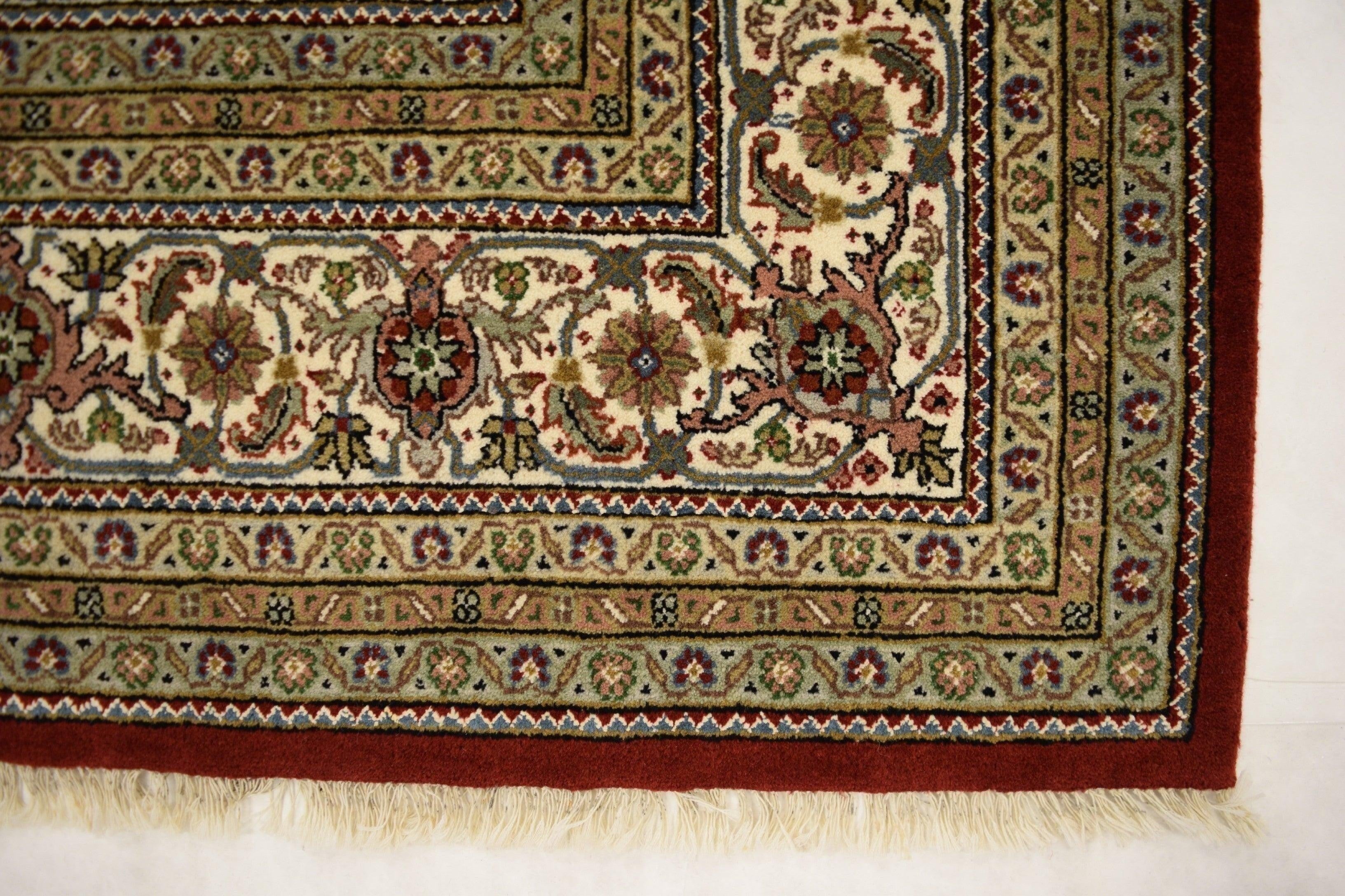 Tabriz Rug, Mahi Rug, Authentic Rug, Indian Rugs, Rug On Carpet
