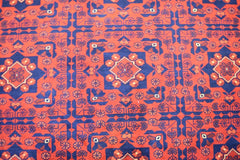 Red Area Rug, Afghan Khalmamedi, Red Rug | 10' x 13' Target Area Range