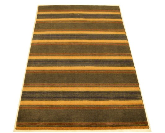 Floral Rugs, Denim Stripe Rug, Hand Knotted Rug, What Size Rug For Living Room