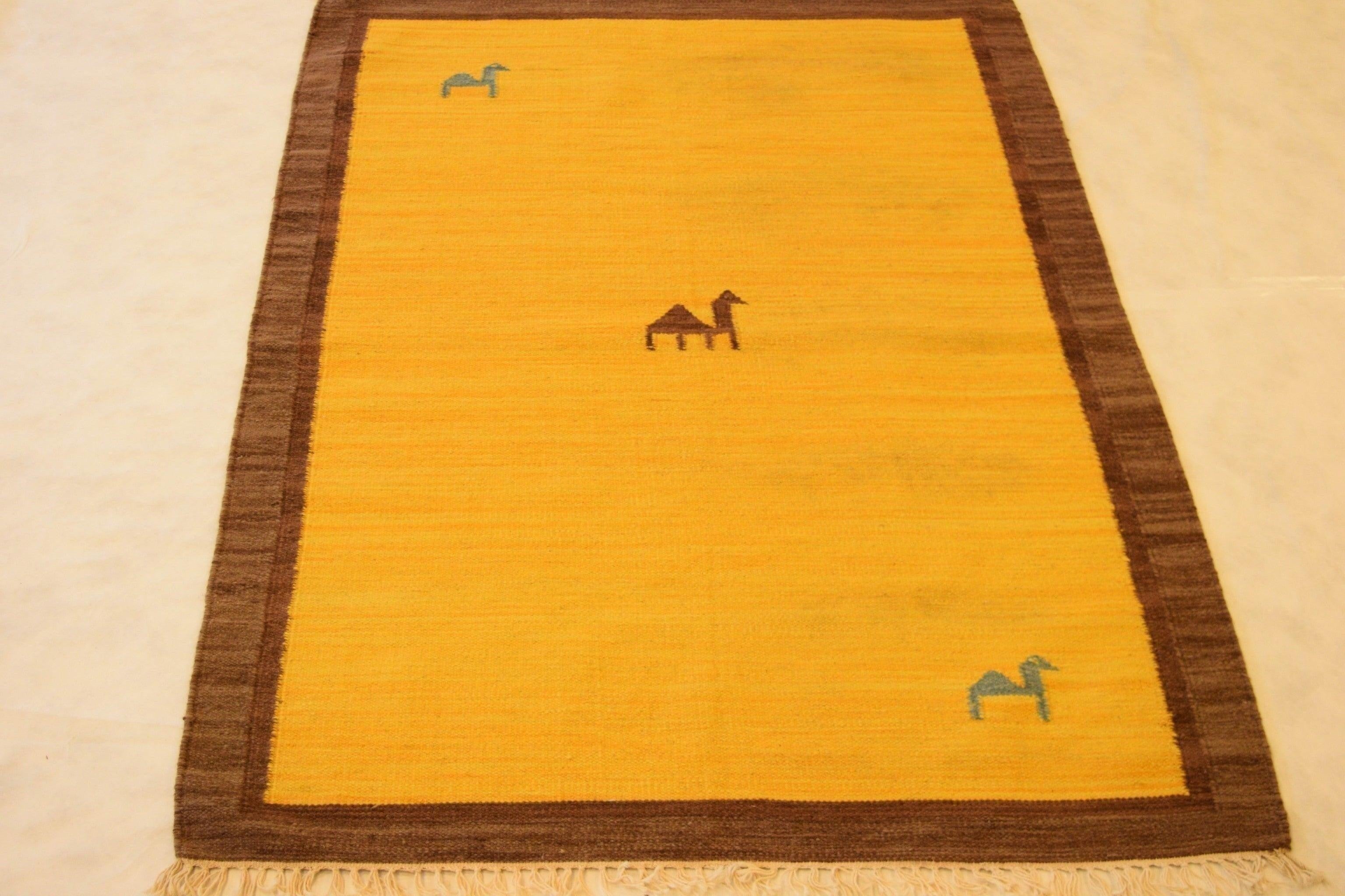 Dharrie Rug, Indian Rugs, Geometric Rug, Yellow Rug, Lowes Outdoor Rug, Hand Knotted Rugs
