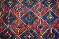 5x6 Afghan Tribal Rug