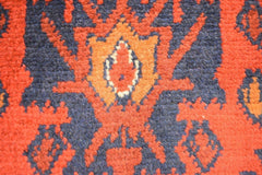 Red Rug, Khal Mohammadi Rug, Afghan Rug, Dining Room Rug Size, 3'3" x 5'0", Area Rug Sizes