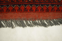 Red Rug, Khal Mohammadi Rug, Afghan Rug, Dining Room Rug Size, 3'3" x 5'0", Area Rug Sizes