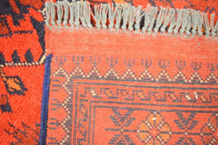 Red Rug, Khal Mohammadi Rug, Afghan Rug, Dining Room Rug Size, 3'3" x 5'0", Area Rug Sizes