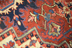 Heriz Rug, Persian Rugs, Colorful Area Rugs, 8x11 Rugs, Living Room Rugs