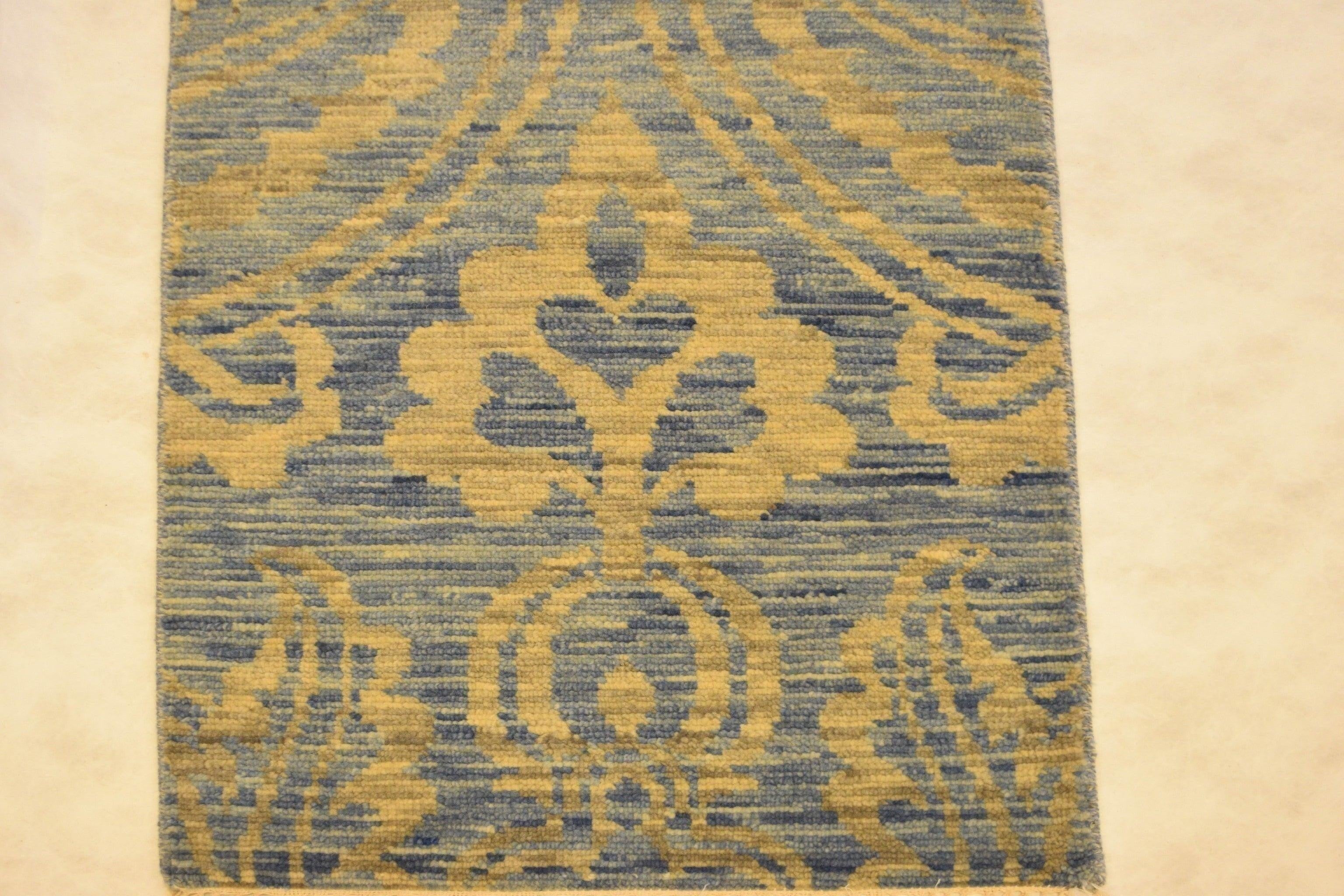 kashmiri rugs, indian rug, hand knotted rug, ocean breeze rug, 2x3