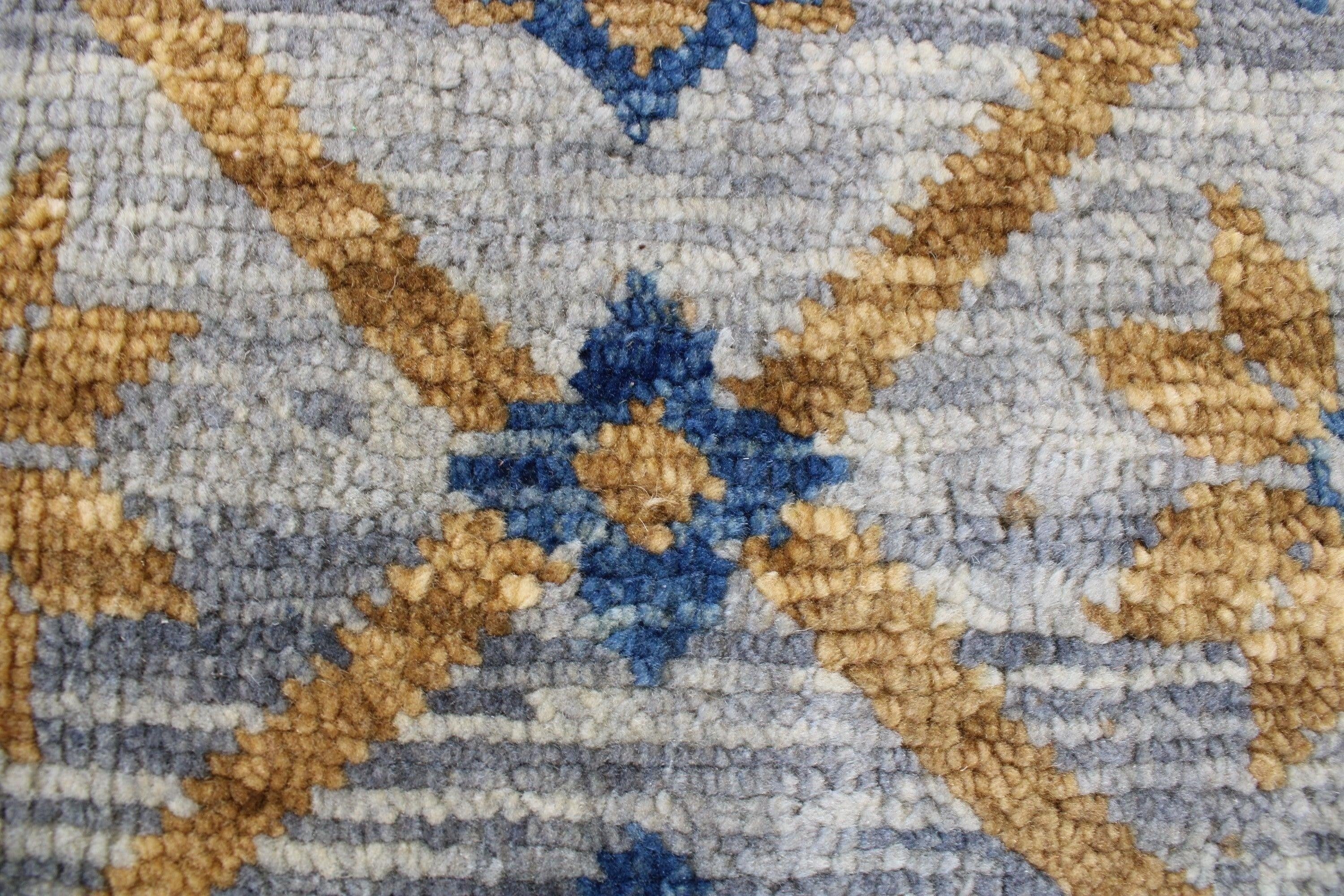 Ocean Breeze Rug, Kashmir Rug, Hand Knotted Rug, Area Rug 2x3