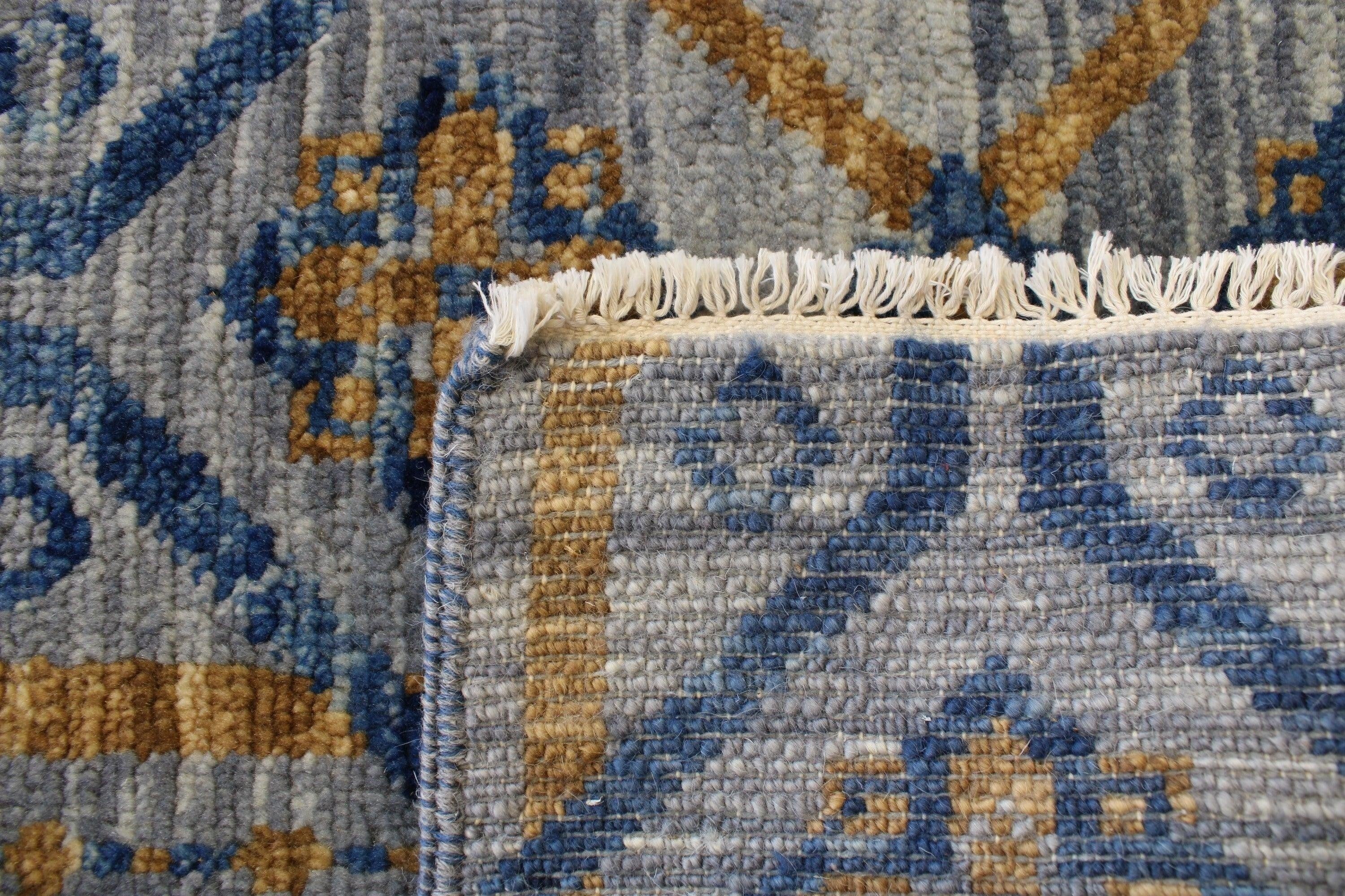 Ocean Breeze Hand Knotted Wool Rug