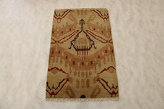 ocean breeze rug, kashmiri rug, multicolored, 2x3 rugs, bedroom rug