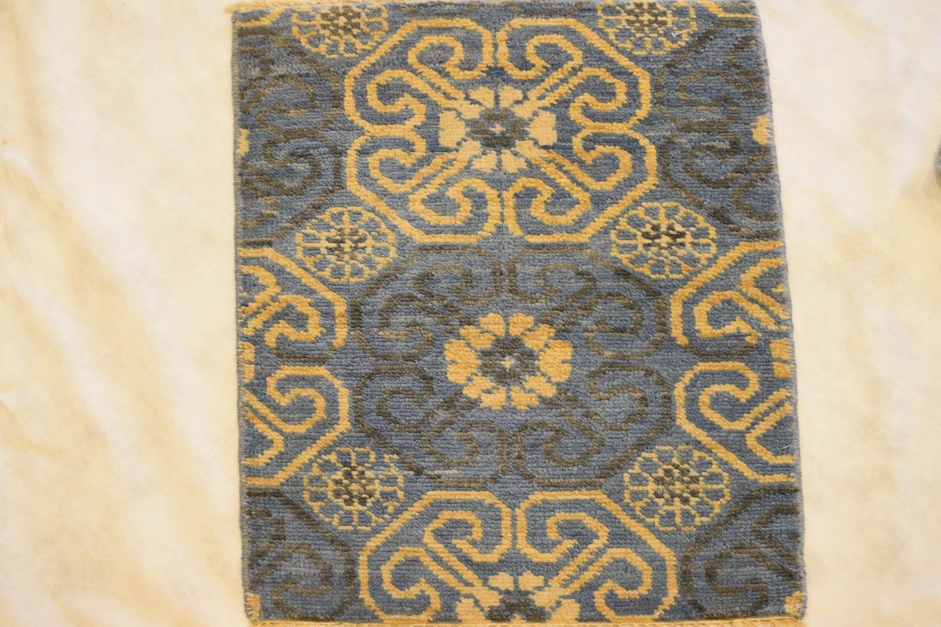 kashmiri rug, 2x3 rugs, indoor outdoor carpet, blue rug, indian rug