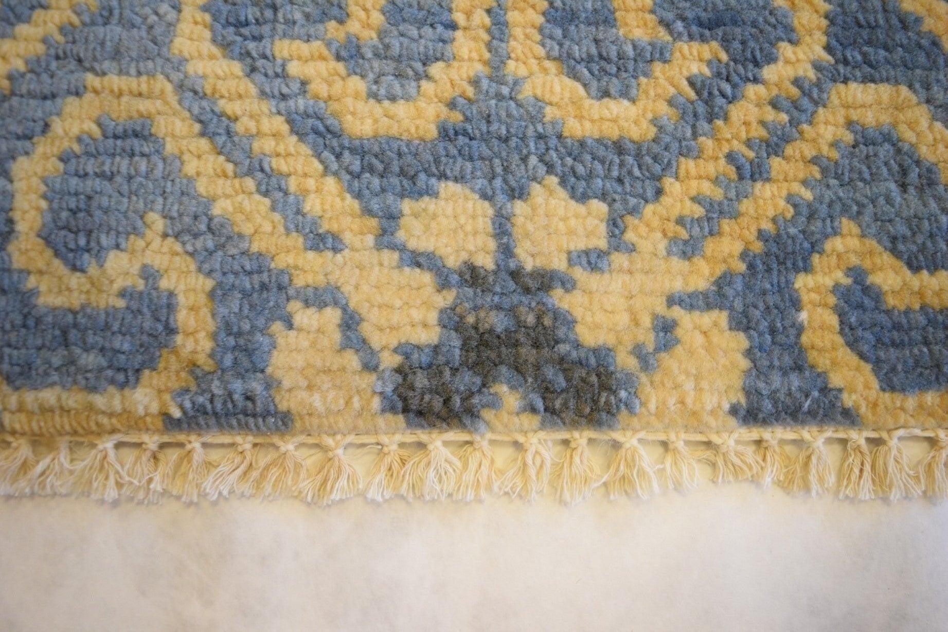 kashmiri rug, 2x3 rugs, indoor outdoor carpet, blue rug, indian rug