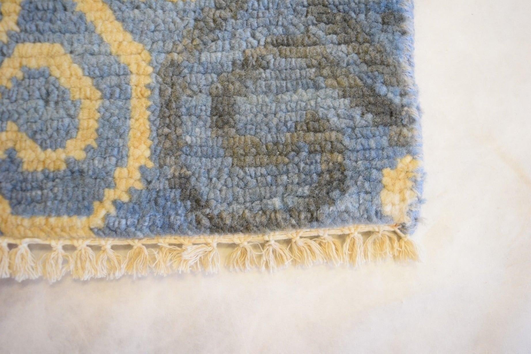 kashmiri rug, 2x3 rugs, indoor outdoor carpet, blue rug, indian rug