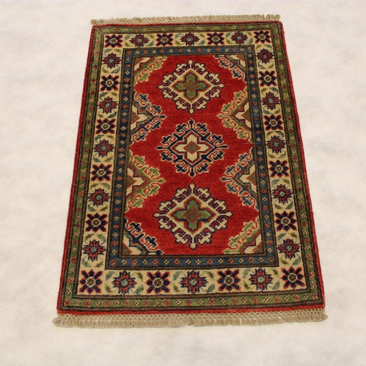 kazak rug, tribal rug, red rugs for living room, 2x3 area rugs, traditional rugs