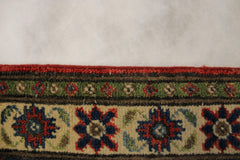 2x3 Hand Knotted Kazak Rug