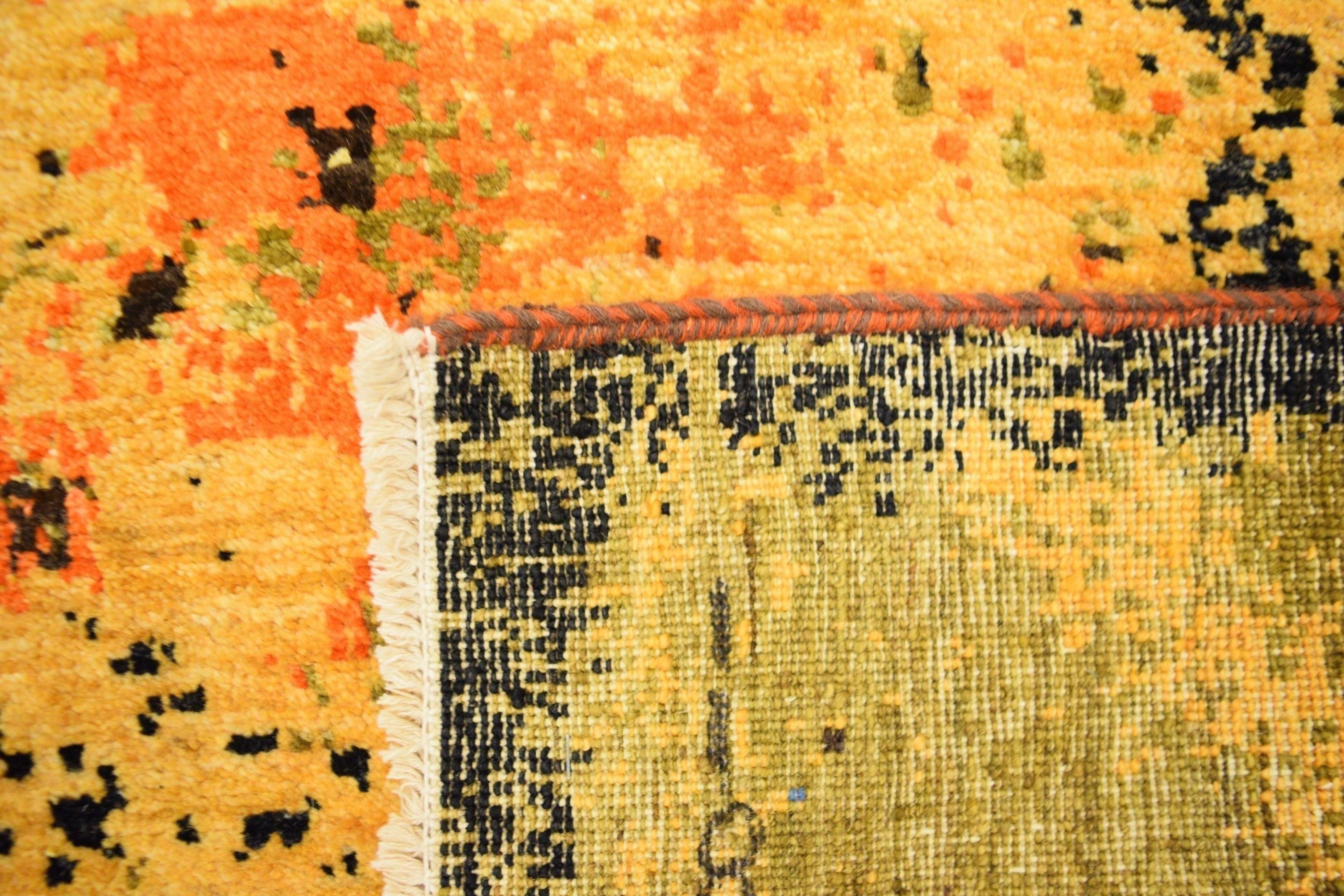 8'11" x 12'2" ft. Afghan Modern Rug