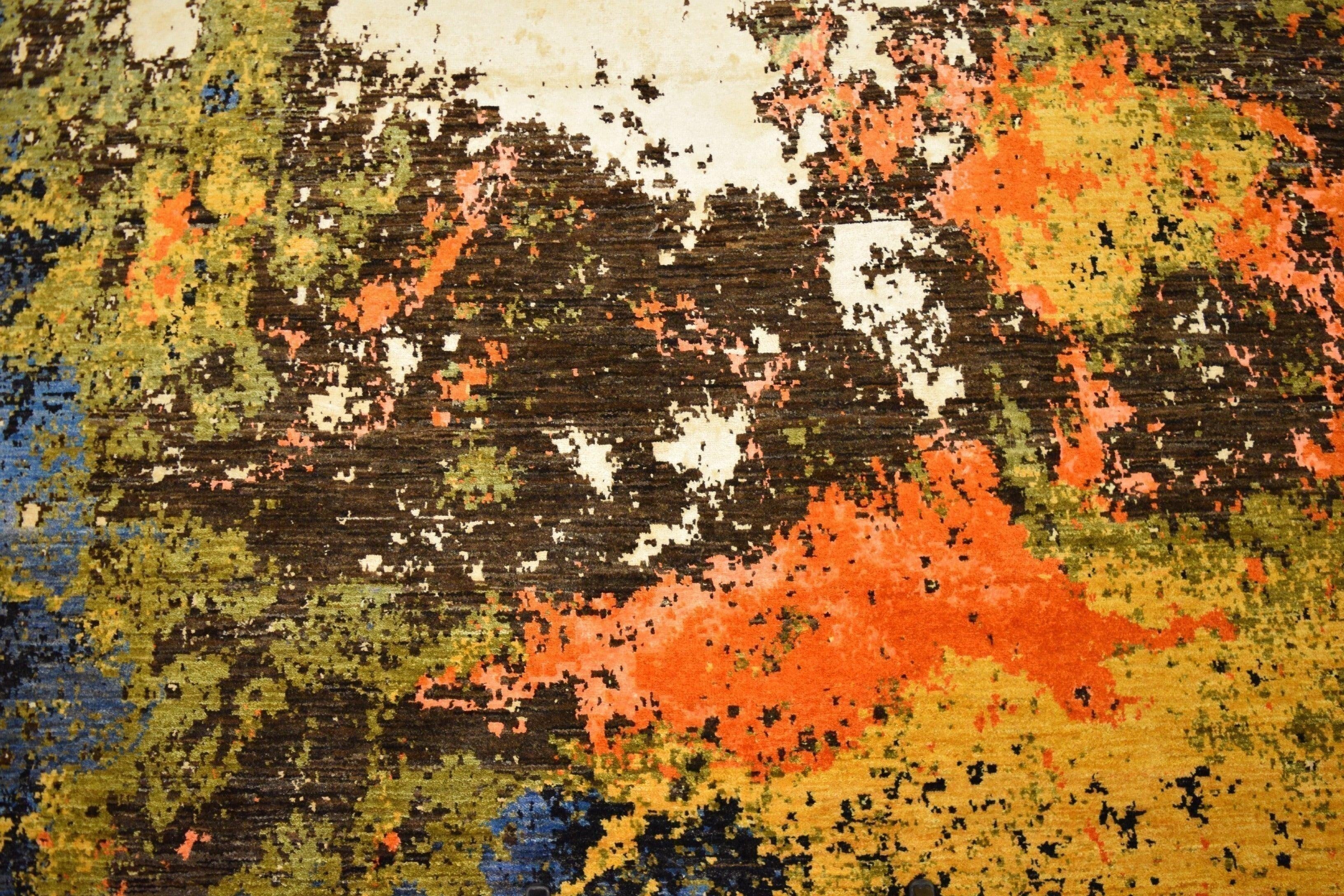 8'11" x 12'2" ft. Afghan Modern Rug