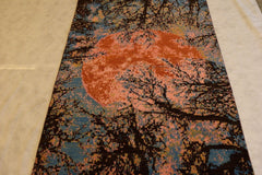 Contemporary Rugs, Afghanistan Rugs, rule of thumb for rug under dining table, typical rug sizes, 4 x 6 Rug