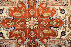 serapi rug, hand knotted wool rug, can you put a rug on carpet, area rugs on carpet, average size of living room