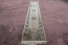 Turkish Design Runner, Hand Knotted Runner