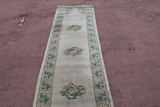 Turkish Design Runner, Hand Knotted Runner