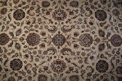 Oriental Rug, Indian Wool Rug, 9x12 Area Rug, Colorful Rug