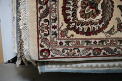 Oriental Rug, Indian Wool Rug, 9x12 Area Rug, Colorful Rug