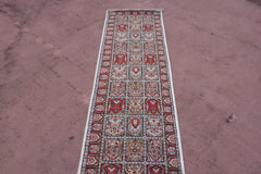 Persian Design Runner, Jammu Kashmir Runner, Indian Rug