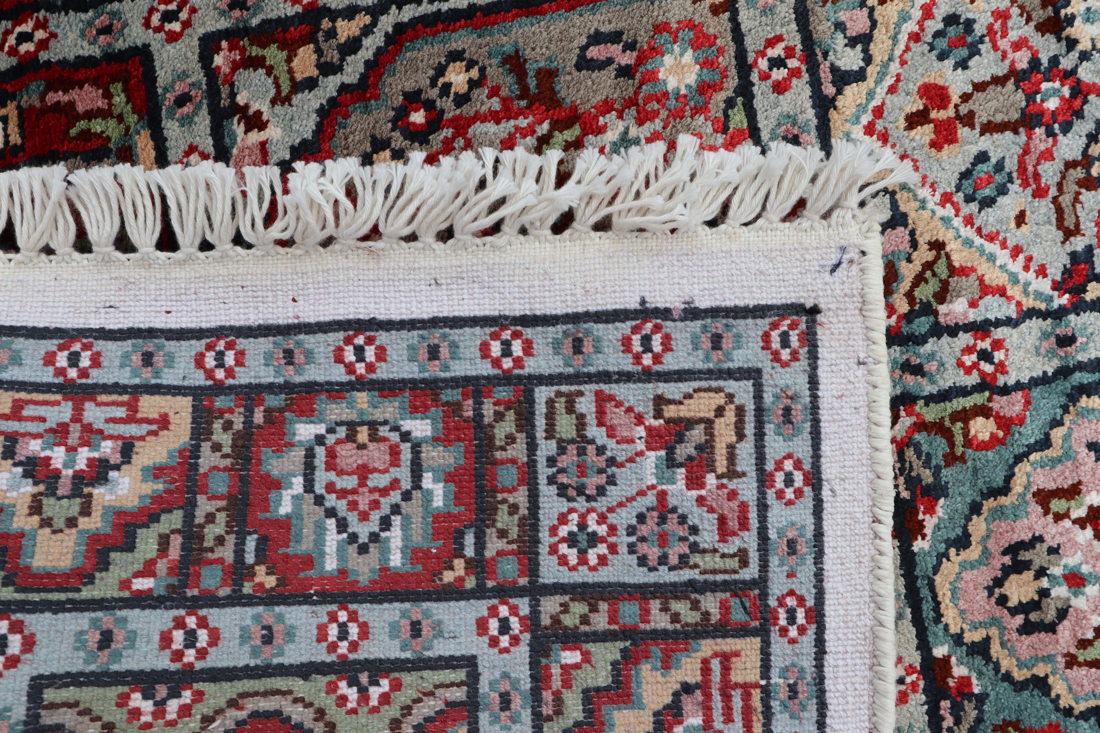 Persian Design Runner, Jammu Kashmir Runner, Indian Rug