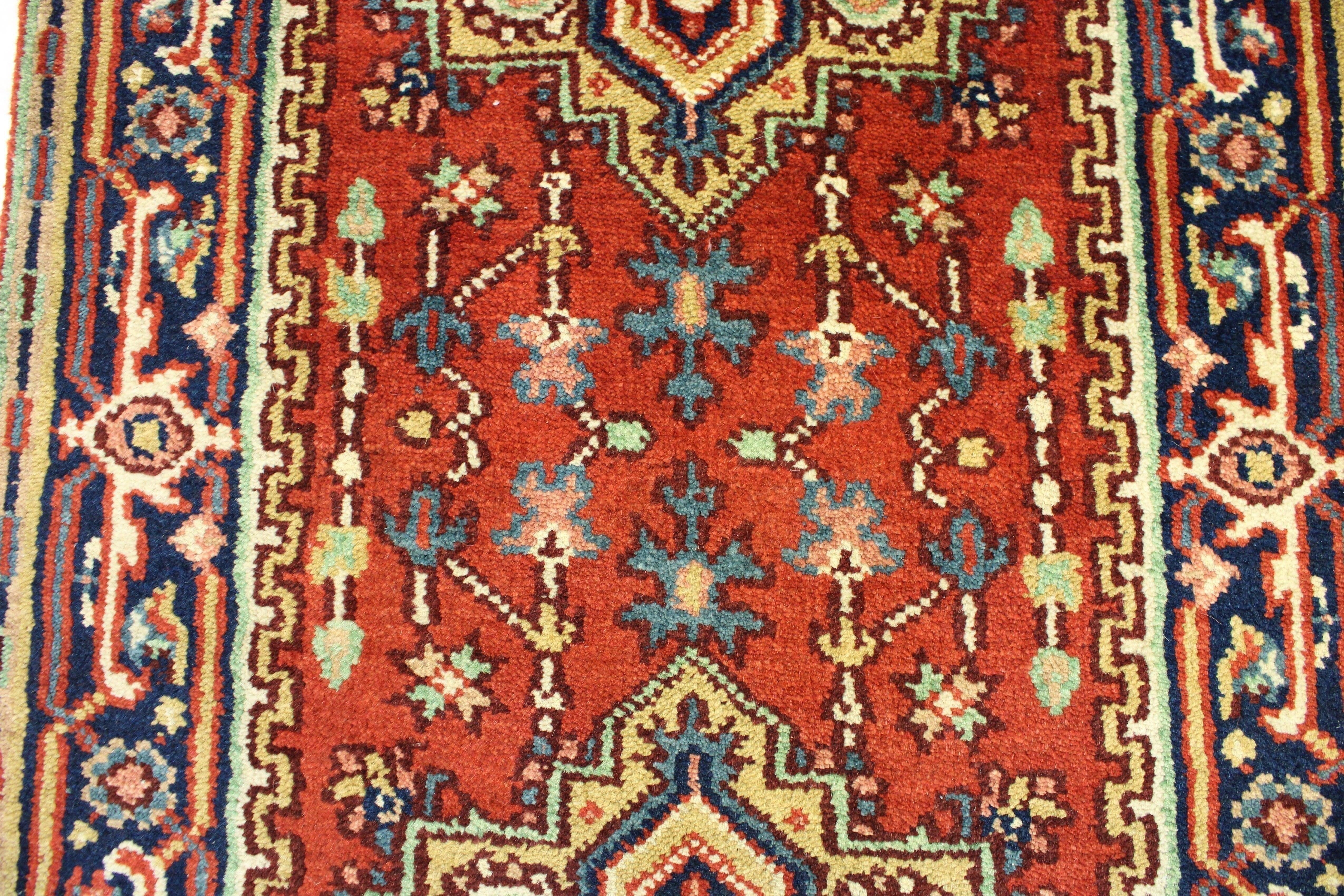 serapi rugs, rust rugs, carpet runners by the foot, hand knotted rug, fab habitat outdoor rugs