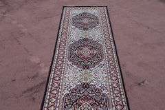 Jammu Runner Rug, Hand Knotted Runner, Authentic Runner