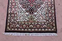 Jammu Runner Rug, Hand Knotted Runner, Authentic Runner