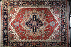 Serapi Rug, Area Rug 9x12, Hand Knotted Wool Rug