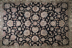 Jaipur Rug, 9x12 Oriental Rug, Hand Knotted Area Rug